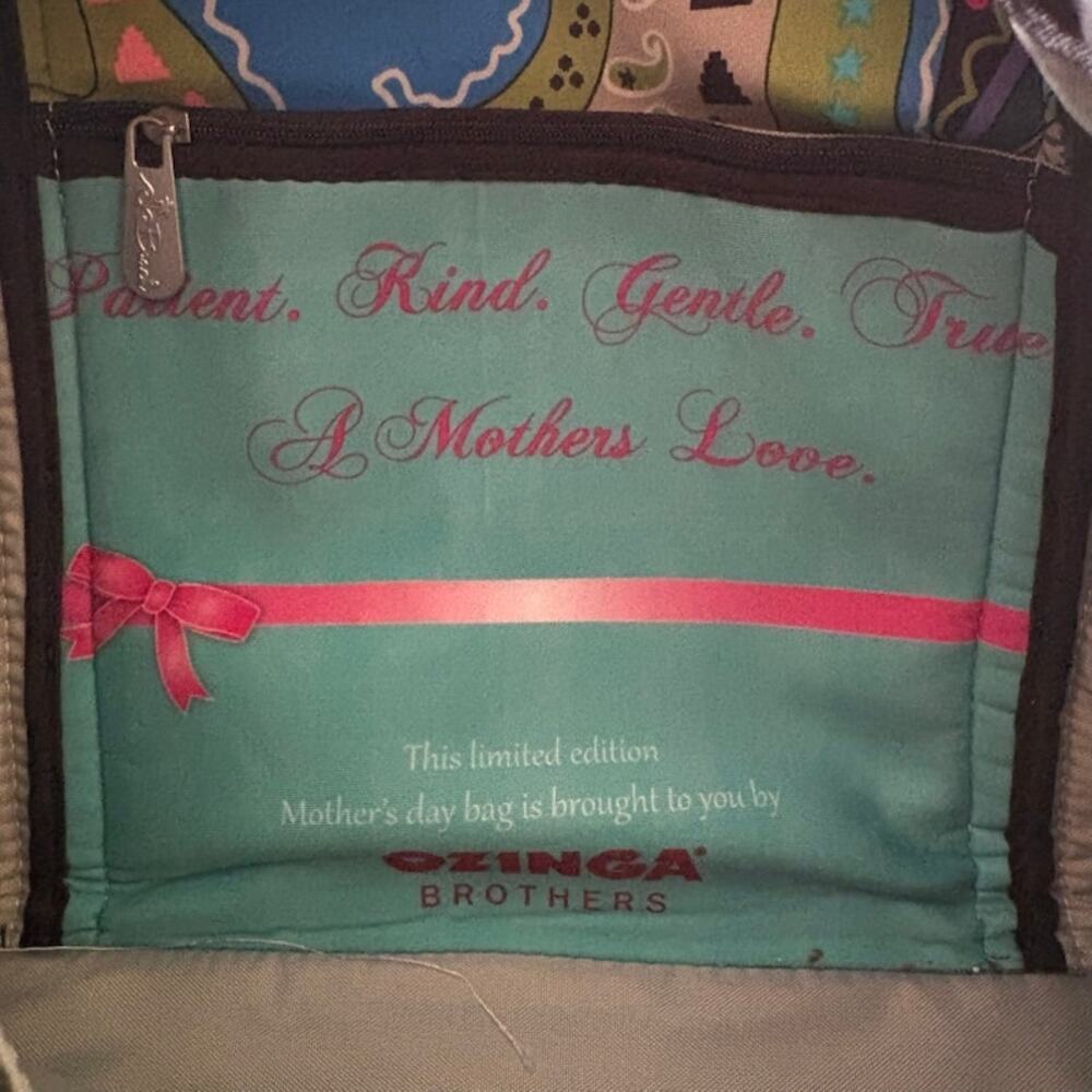 Beach by CLC Water Resistant Handbag Blue Green Psalm 16:11 Mother's Day - Picture 6 of 11